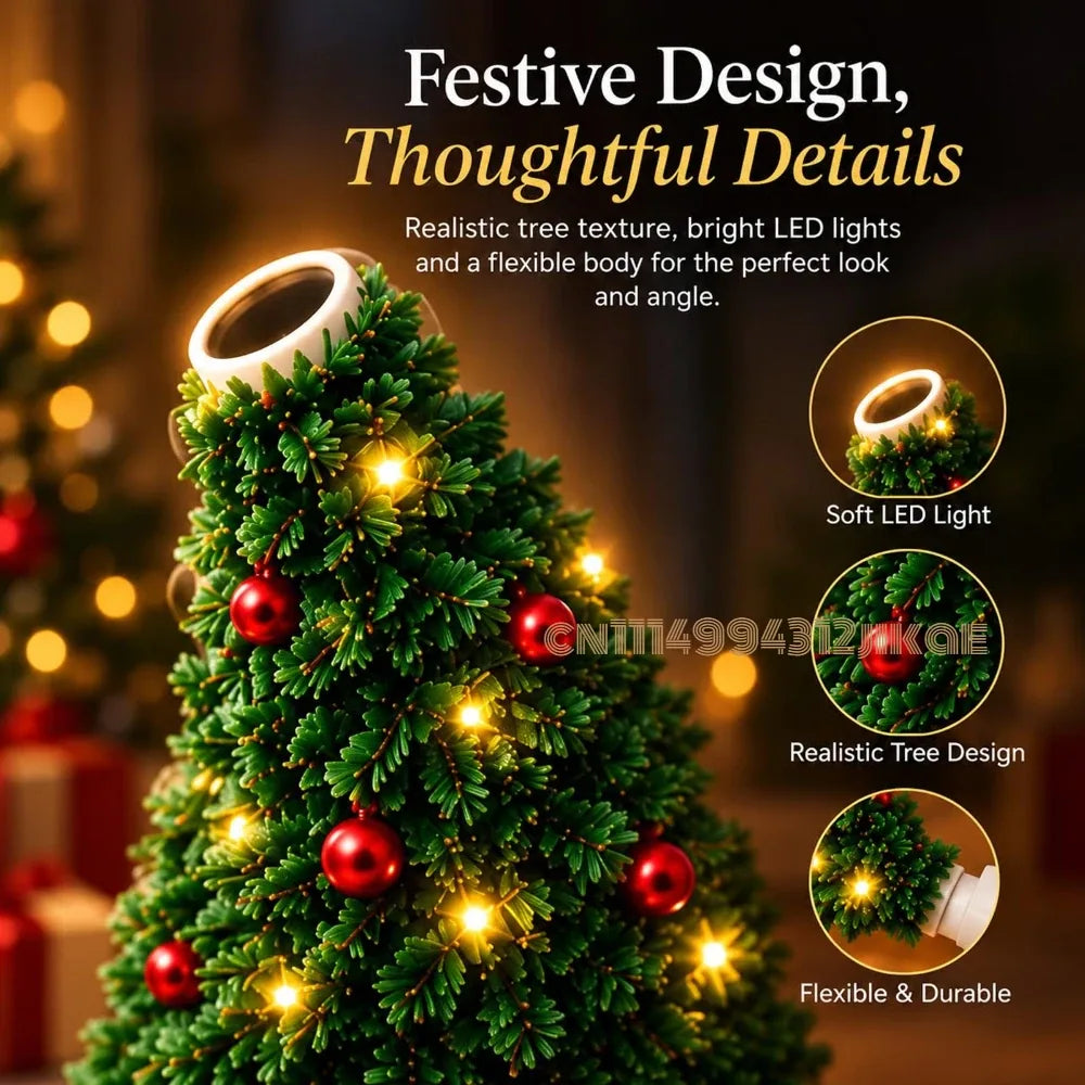 USB Holiday Projection Tree Lamp