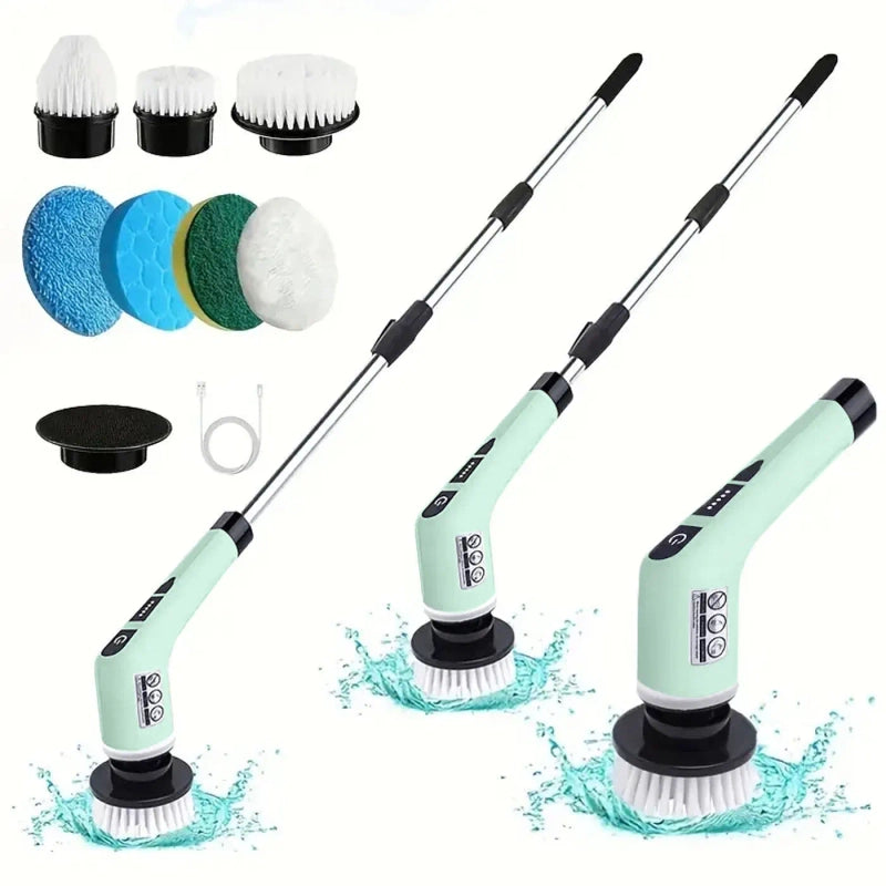 Cordless Rotating Electric Scrubber