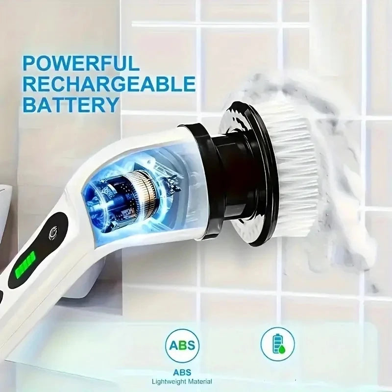 Cordless Rotating Electric Scrubber